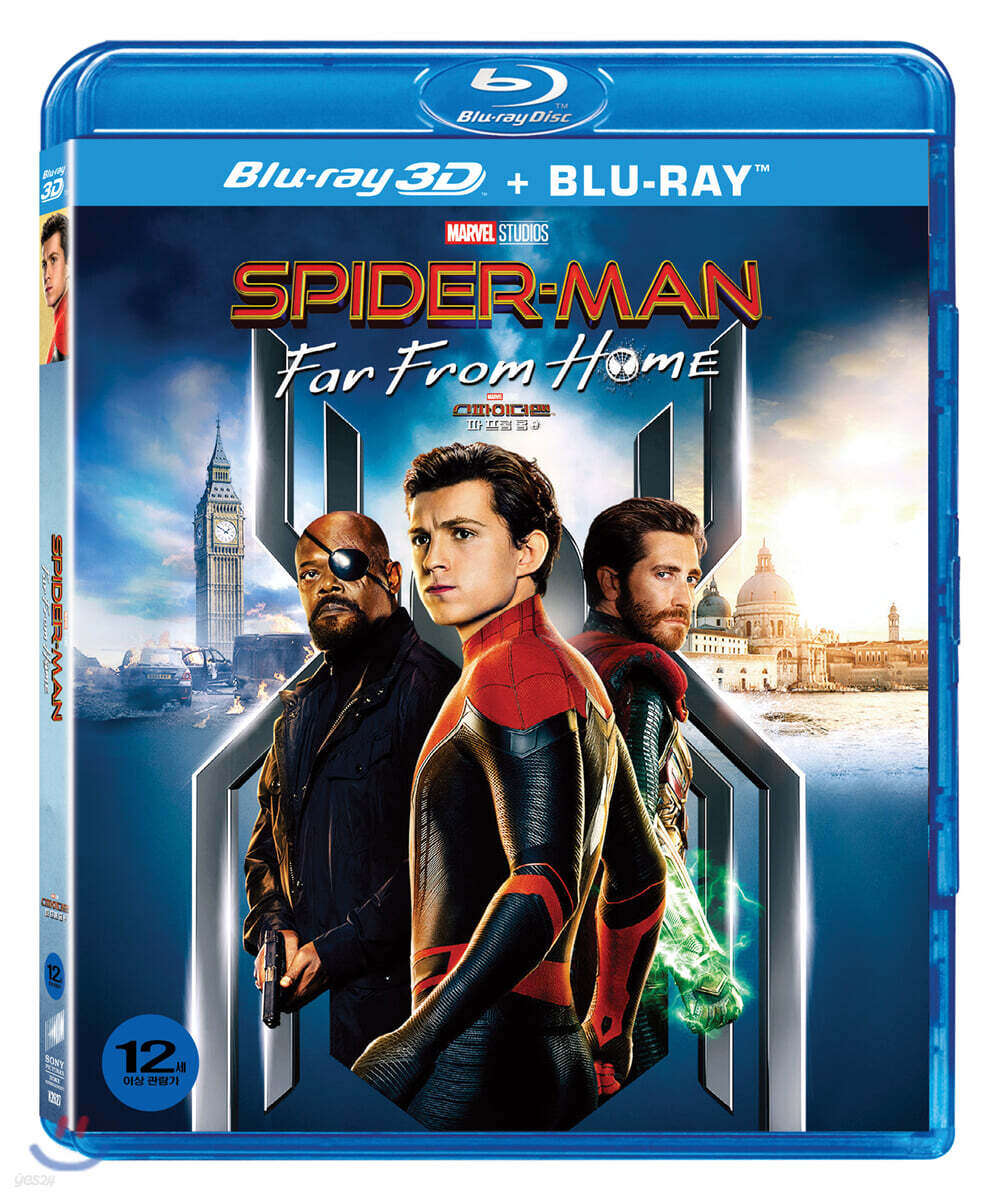 스파이더맨 : 파 프롬 홈 (2Disc, 3D + 2D) : 블루레이