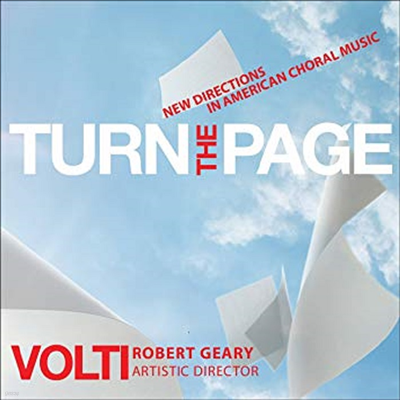 Turn The Page: New Directions In American Choral (CD) - Robert Geary