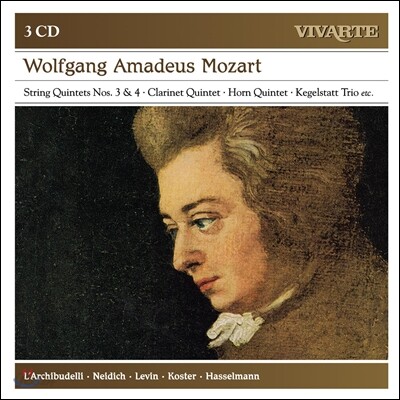 L'Archibudelli 모차르트 : 클라리넷 오중주, 혼오중주, 현악 오중주 3,4번 (Mozart: String Quintets, Clarinet Quintet, Horn Quintet)