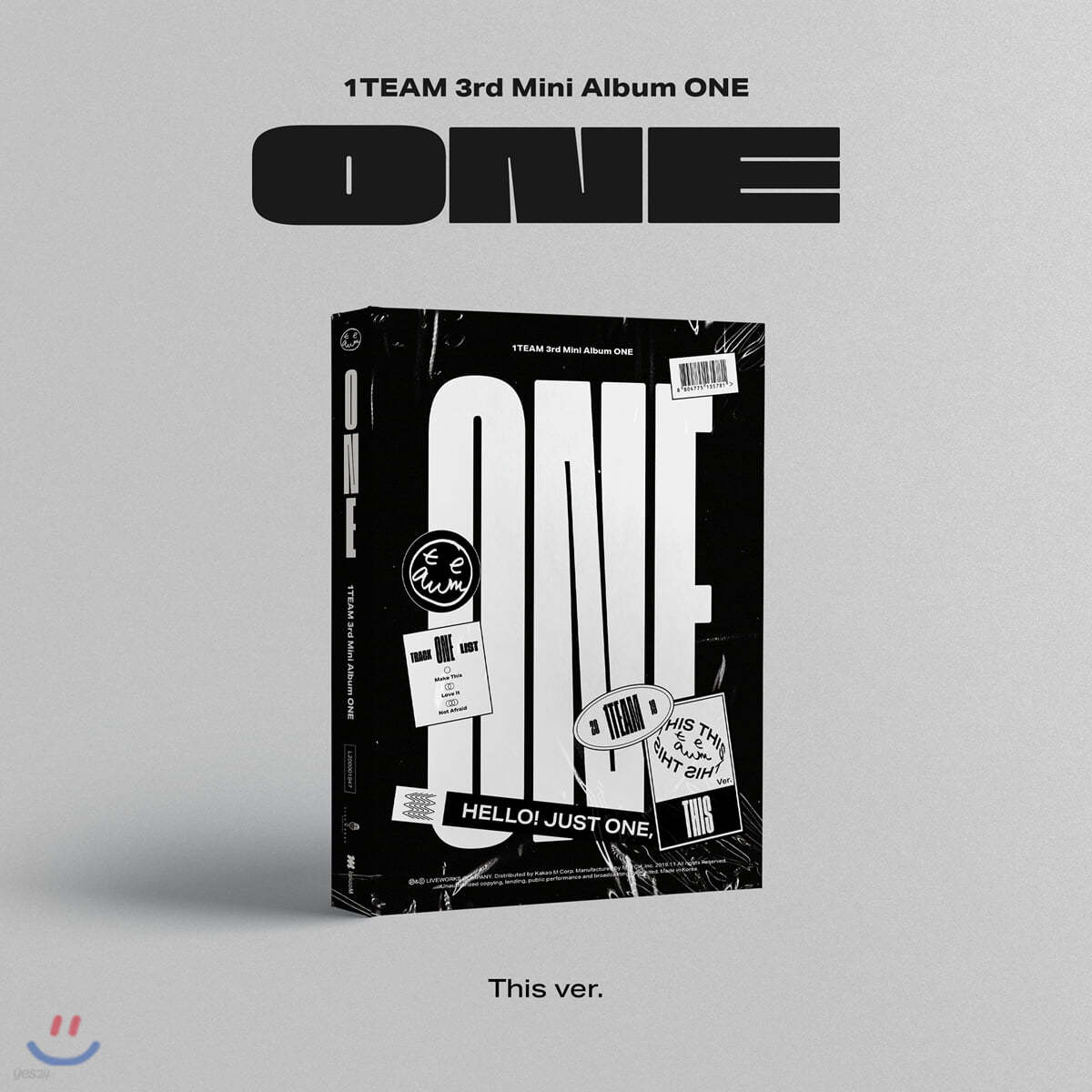 원팀(1TEAM) - 미니앨범 3집 : ONE [This Ver.]