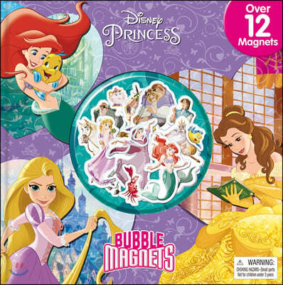 Disney Princess Bubble Magnets : 디즈니 프린세스 마그넷 북