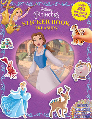 Sticker Book Treasury : Disney Princess : 디즈니 프린세스 스티커 북