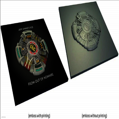 Jeff Lynne's ELO — From Out Of Nowhere (Deluxe Embossed Edition)(Gatefold) 앨범 커버