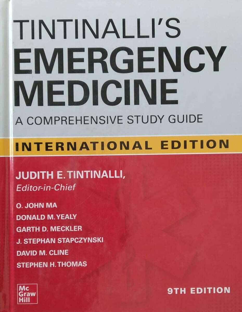 Tintinalli's Emergency Medicine: A Comprehensive Study Guide, 9th Edition