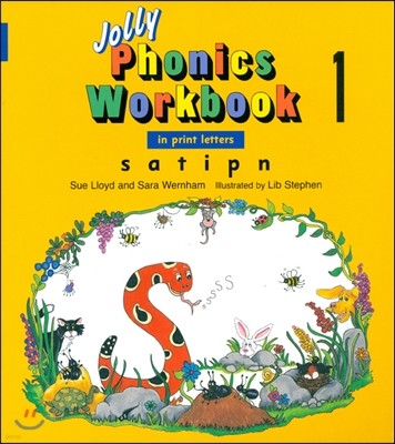 Jolly Phonics Workbook 1 (in print letters)