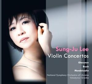 [미개봉] 이성주 (Sung-Ju Lee) / 글라주노프, 브루흐 & 멘델스존 : 바이올린 협주곡 (Sung-Ju Lee Plays Violin Concerto) (Digipack/미개봉/DU8630)