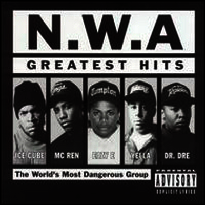 N.W.A.,Niggaz With Attitude — Greatest Hits (Remastered)(Bonus Track) 앨범 커버