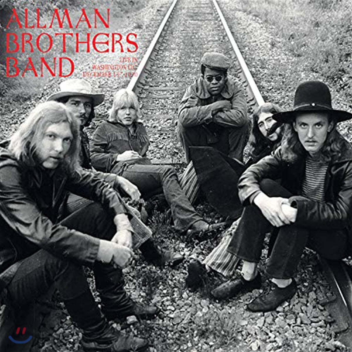 The Allman Brothers Band (올맨 브라더스 밴드) - Live in Washington DC, December 13, 1970 [LP]