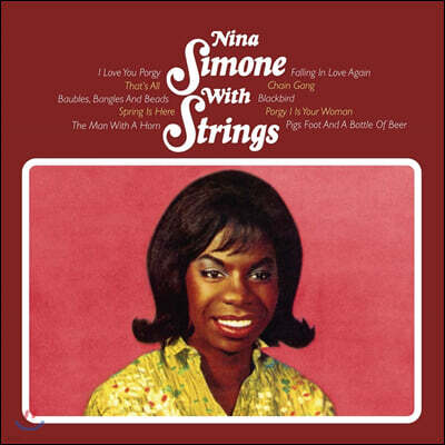 Nina Simone — Nina Simone With Strings 앨범 커버