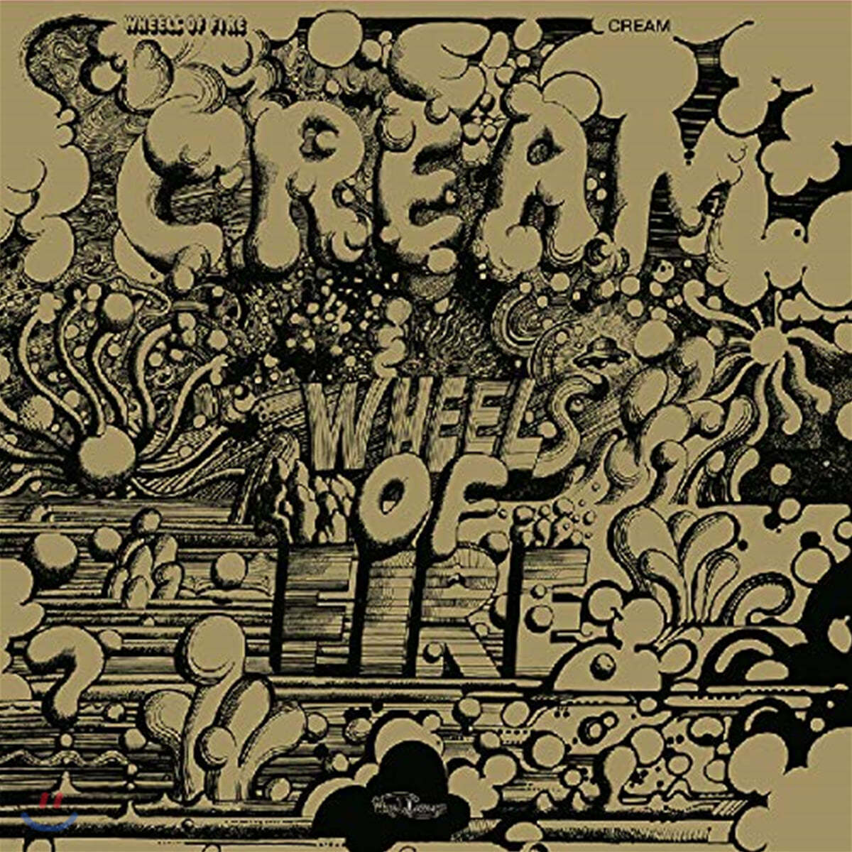 Cream (크림) - Wheels Of Fire (Golden Jacket Edition) [2LP]