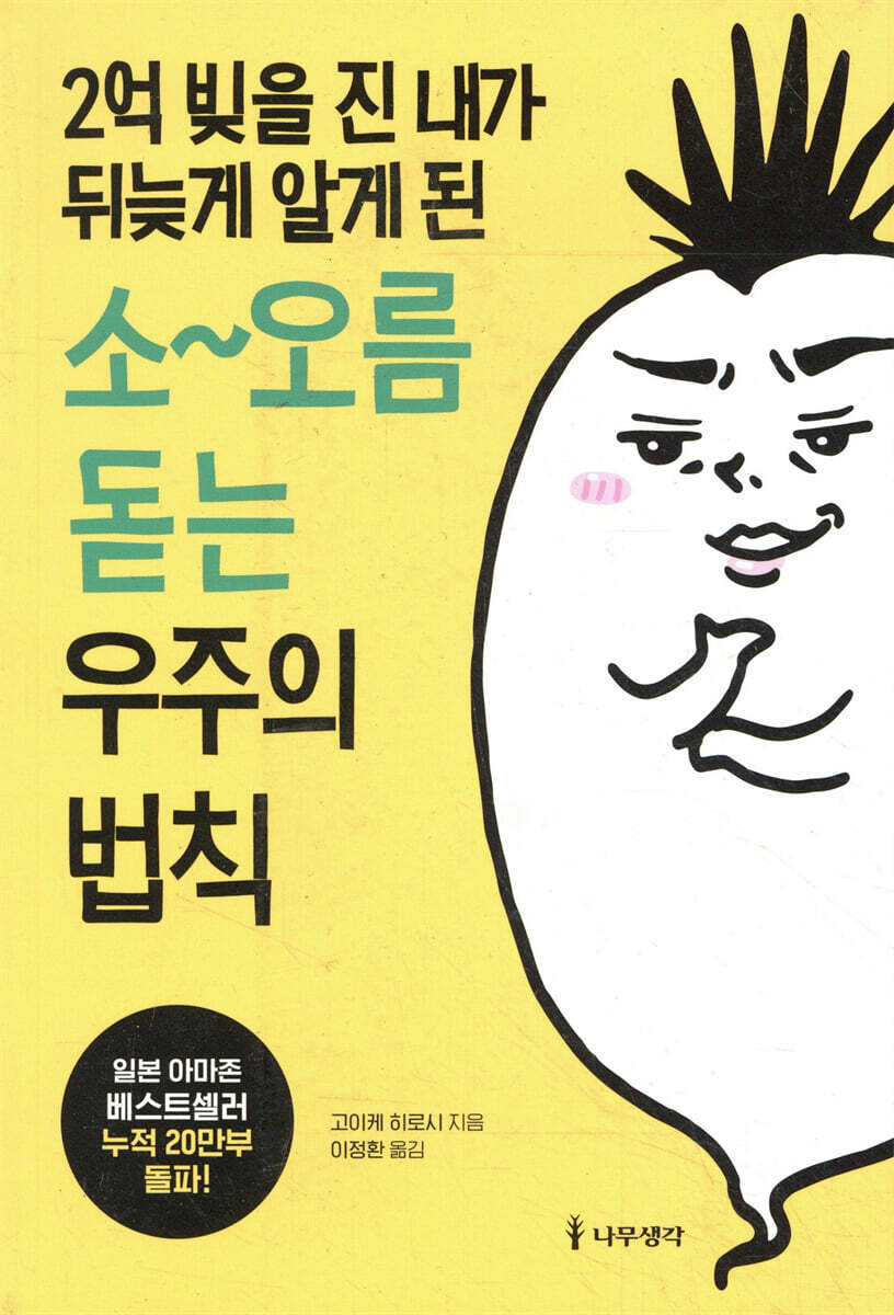 2억 빚을 진 내가 뒤늦게 알게 된 소~오름 돋는 우주의 법칙 커버 이미지