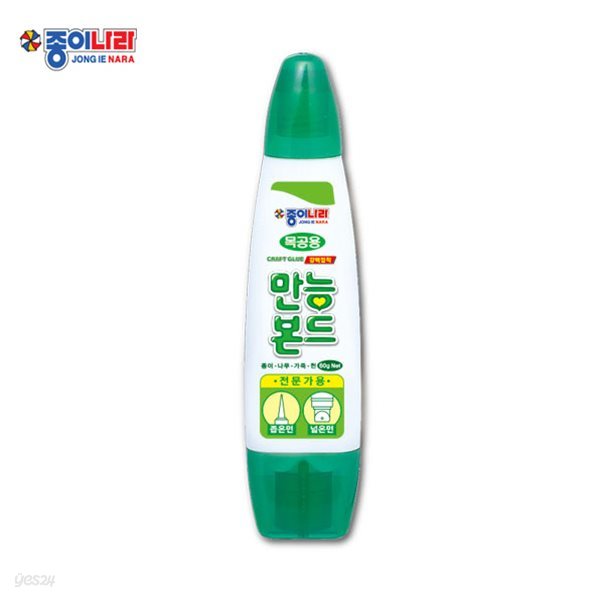 종이나라 1500 만능본드 60g 목공용 강력접착제