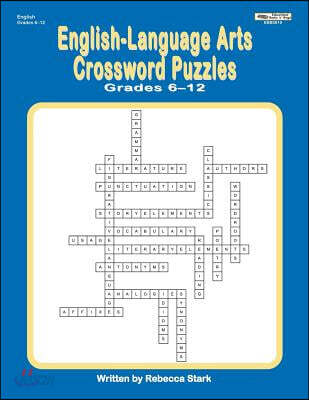 English-Language Arts Crossword Puzzles Grades 6-12 - 예스24