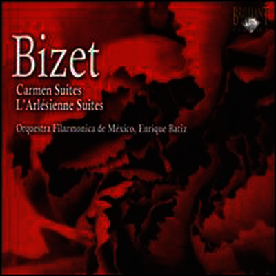 비제: 카르멘 모음곡, 아를르의 여인 모음곡 (Bizet: Carmen Suites, L'Arlesienne Suites)(CD) - Enrique Batiz