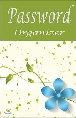 password organizer: 5.5x8.5" - 120 pages Internet Password book, you can quickly and convenience write in and find usernames and Passwords