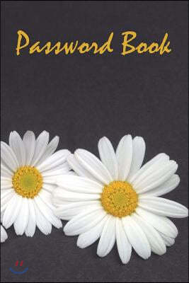 Password Book: : White flower, for women and everyone.