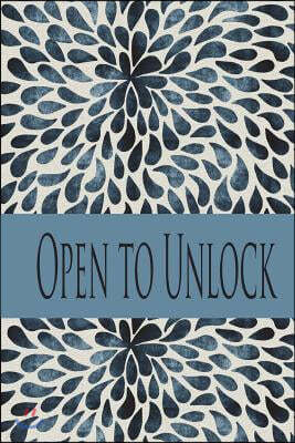 Open to unlock: password keeperr book Size 6x9 inches, 120 pages Big column for recording. This Internet Password organizer book have