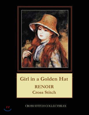 Girl in a Golden Hat: Renoir Cross Stitch Pattern