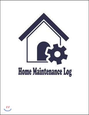 Home Maintenance Log: Repairs And Maintenance Record log Book sheet for Home, Office, building cover 7