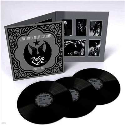 Jimmy Page & The Black Crowes — Live At The Greek (20th Anniversary Edition)(Gatefold) 앨범 커버