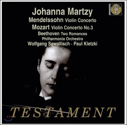 Johanna Martzy 모차르트 / 멘델스존: 바이올린 협주곡 - 요한나 마르치