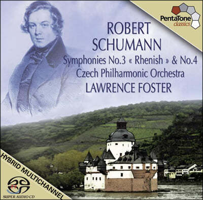 Lawrence Foster :  1 '', 2 (Schumann: Symphonies Op.38 'Spring', Op.61)