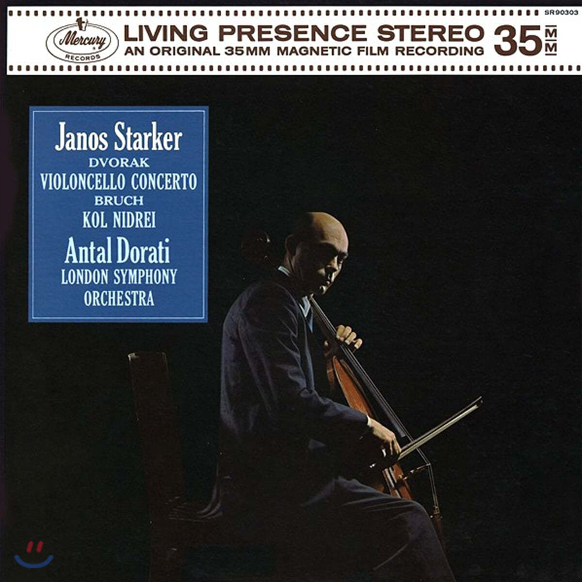 Janos Starker 드보르작: 첼로 협주곡 / 브루흐: 콜 니드라이 - 야노스 슈타커 (Dvorak: Cello Concerto / Bruch: Kol Nidrei) [2LP]