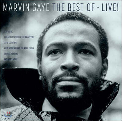 Marvin Gaye — The Best Of-Live! 앨범 커버