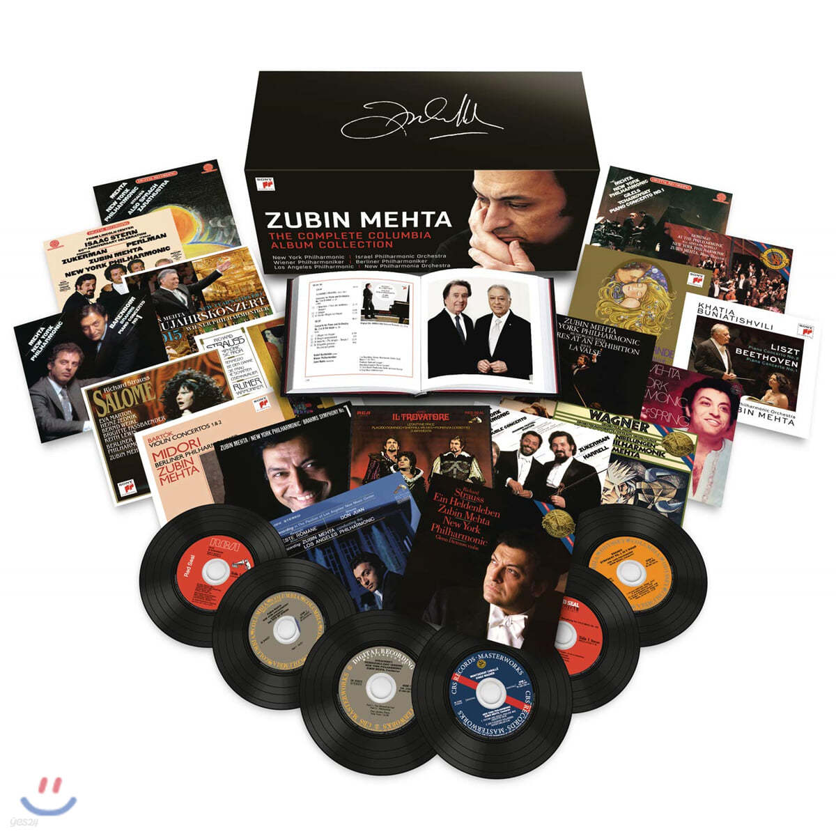 주빈 메타 컬럼비아 레코드 녹음 전집  (Zubin Mehta - The Complete Columbia Album Collection)