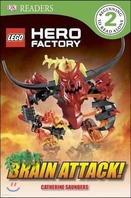 DK Readers Level 2 : LEGO Hero Factory : Brain Attack!