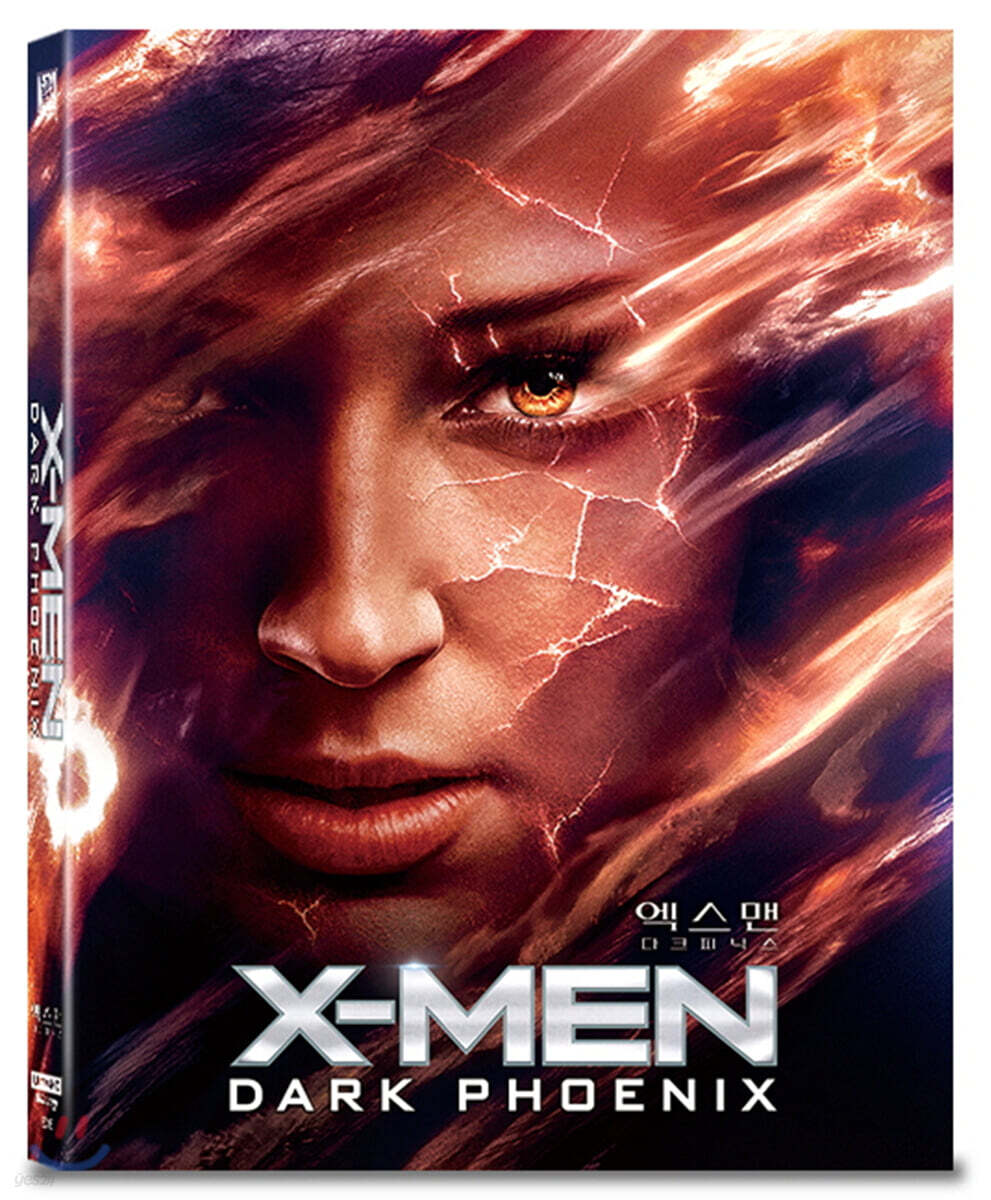 엑스맨 : 다크 피닉스 (2Disc 4K UHD + 2D 풀슬립케이스 스틸북 한정판) : 블루레이