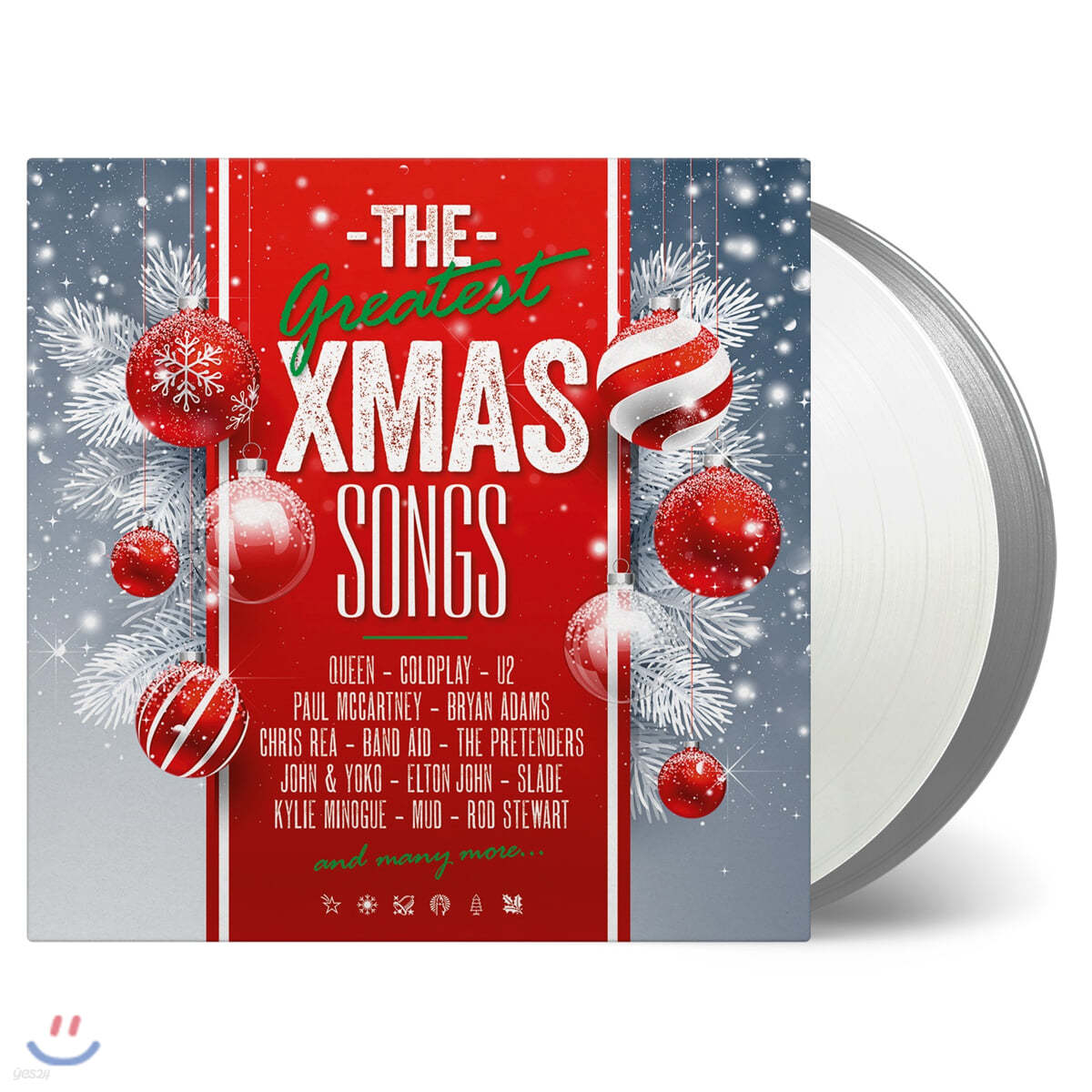 크리스마스 히트곡 모음집 (The Greatest X-Mas Songs) [실버 &amp; 투명 컬러 2LP]