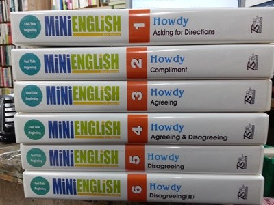 MINI ENGLISH 1~6 (책12권 CD24장) - 사진참조