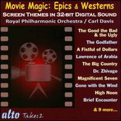 Royal Philharmonic Orchestra/Carl Davis - Movie Magic: Epics & Westerns (CD)