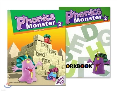 Phonics Monster 2 : Student Book + Workbook