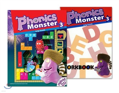 Phonics Monster 3 : Student Book + Workbook