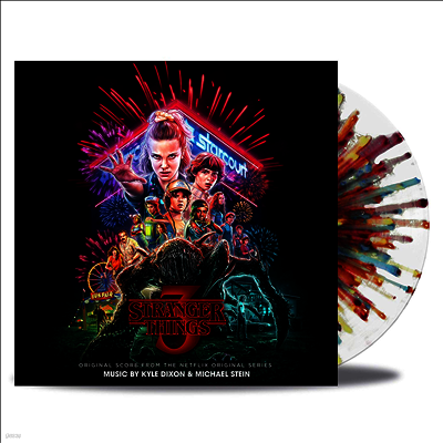 Kyle Dixon & Michael Stein — Stranger Things 3 (기묘한 이야기 시즌 3) (Soundtrack)(Score) 앨범 커버