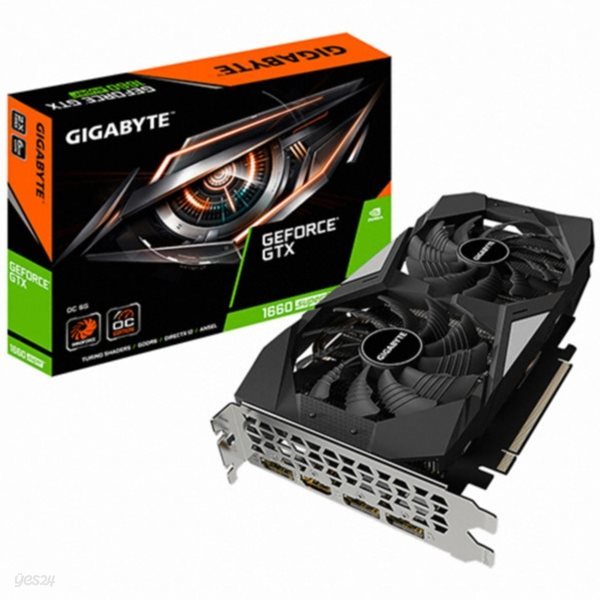 GIGABYTE 지포스 GTX 1660 SUPER UDV OC D6 6GB