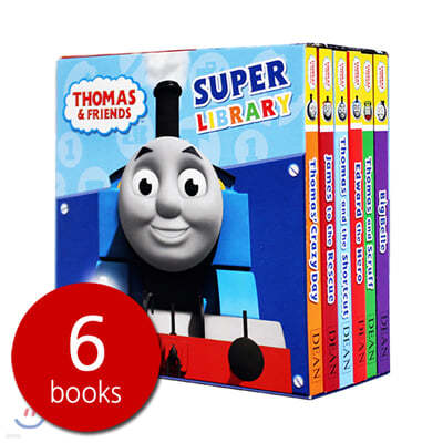 Thomas & Friends Super Library 6 Books Set  : 丶 ģ  ̺귯  Ʈ