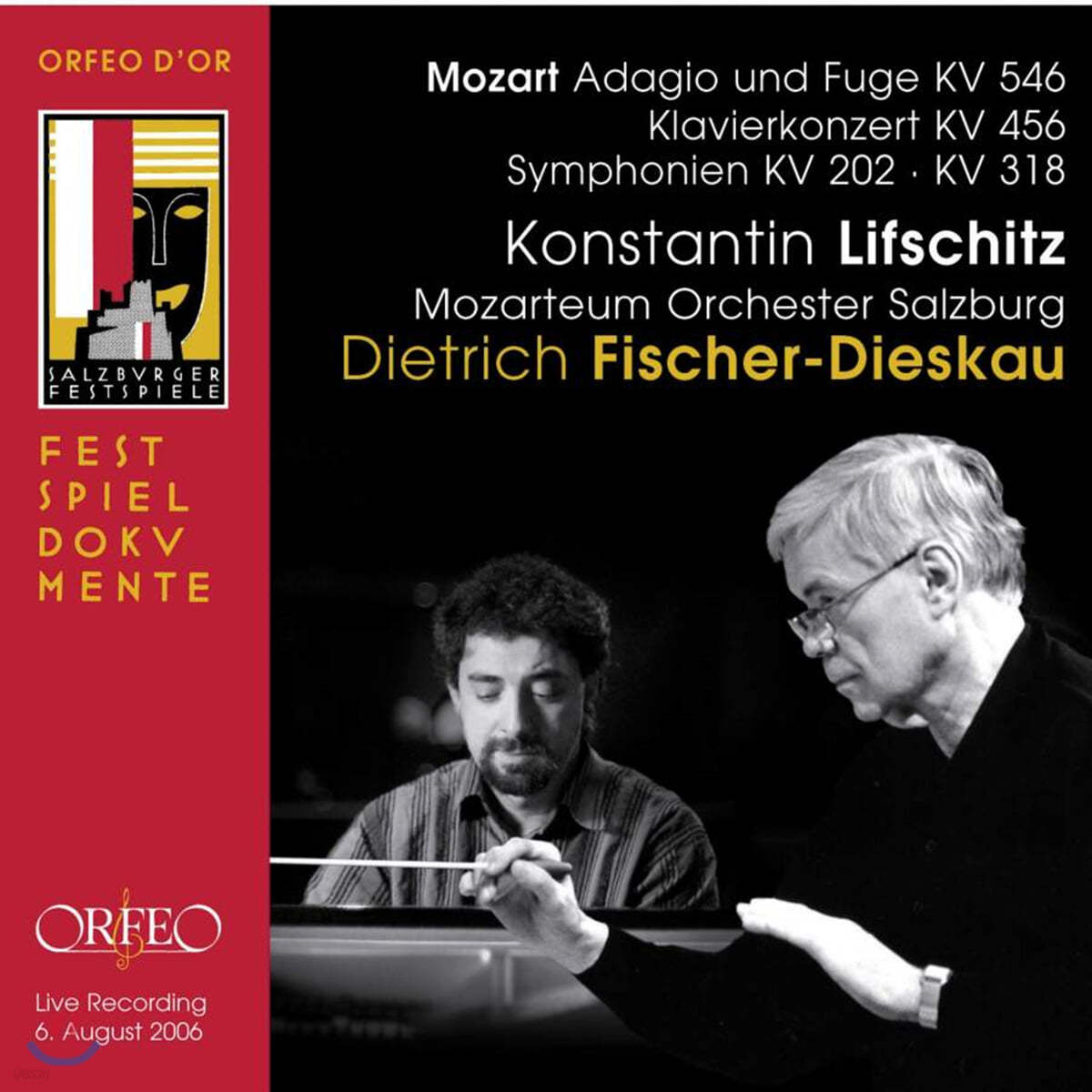 Dietrich Fischer-Dieskau / Konstantin Lifschitz 모차르트: 교향곡 30번 32번, 피아노 협주곡 18번