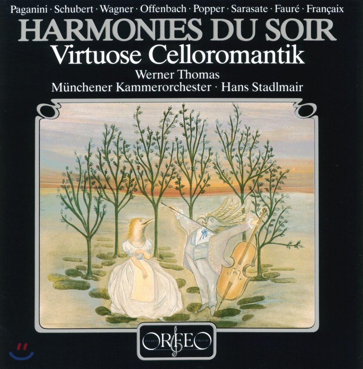 Werner Thomas-Mifune 저녁의 선율 - 로맨틱 첼로 소품집 (Harmonies Du Soir : Virtuose Celloromantik) [LP]