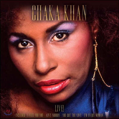 Chaka Khan (사카 칸) - Live [LP]