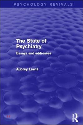 State of Psychiatry