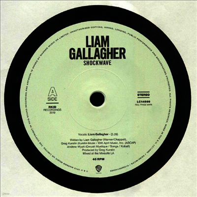 Liam Gallagher — Shockwave 앨범 커버
