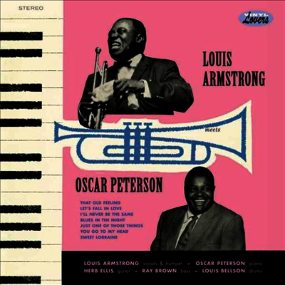 Louis Armstrong,Oscar Peterson,Herb Ellis,Ray Brown,Louis Bellson — Luis Armstrong Meets Oscar Peterson (2 Bonus Tracks) 앨범 커버