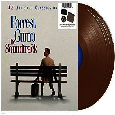 O.S.T. — Forrest Gump (포레스트 검프) (Soundtrack)(25th Anniversary Edition)Brown 3LP) 앨범 커버
