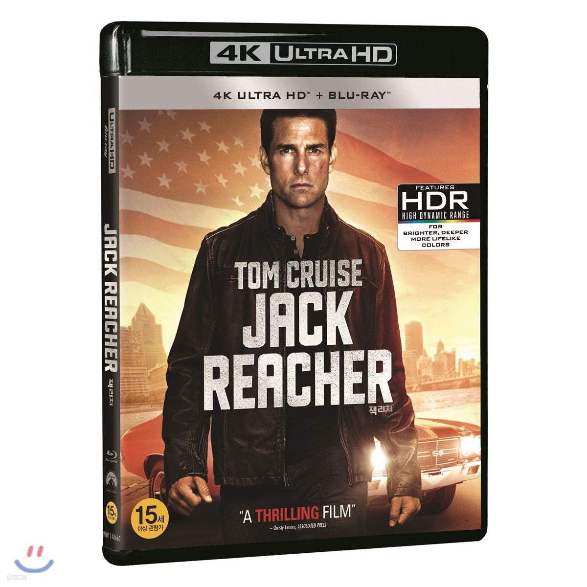 잭 리처 (2Disc, 4K UHD BD + 2D) : 블루레이