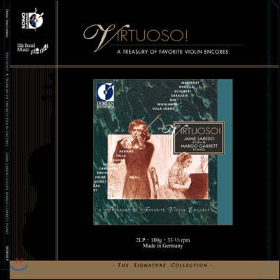Jaime Laredo — A Treasury of Favorite Violin Encores) 앨범 커버