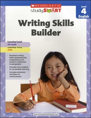 Scholastic Study Smart Writing Skills Builder, Level 4 English