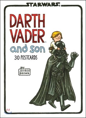 Darth Vader and Son Postcard Book